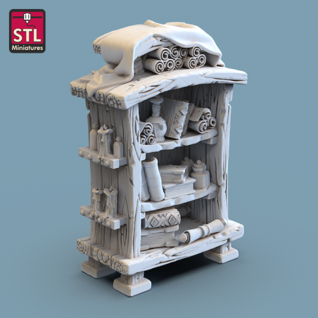 Décors & Accessoires de Donjon – Mobiliers en Résine 28/32 mm JDR

