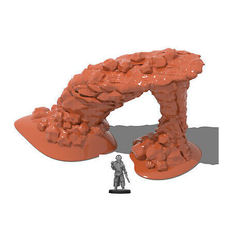 Décor impréssion 3D 1 Décor futuriste Petite arche de pierre