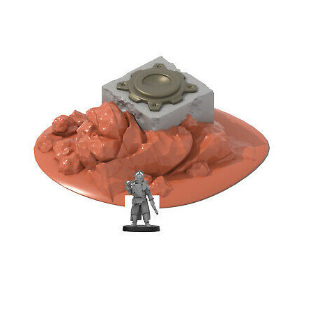 Décor impréssion 3D 1 Décor futuriste Desert 3