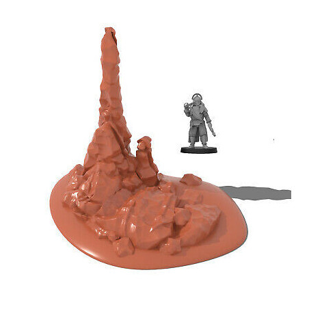 Décor impréssion 3D 1 Décor futuriste Desert 4
