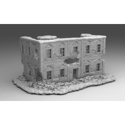 "Ruines WWII - Décors 3D 28mm pour Wargames & Dioramas Historiques"