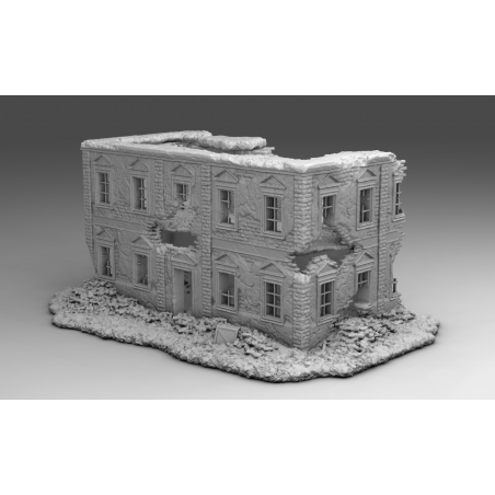 "Ruines WWII - Décors 3D 28mm pour Wargames & Dioramas Historiques"