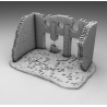 "Ruines WWII - Décors 3D 28mm pour Wargames & Dioramas Historiques"