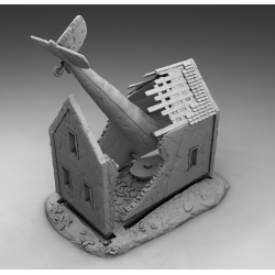 "Ruines WWII - Décors 3D 28mm pour Wargames & Dioramas Historiques" (2)