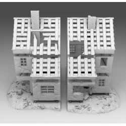 "Ruines WWII - Décors 3D 28mm pour Wargames & Dioramas Historiques" (2)