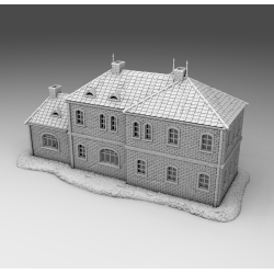 "Ruines WWII - Décors 3D 28mm pour Wargames & Dioramas Historiques"