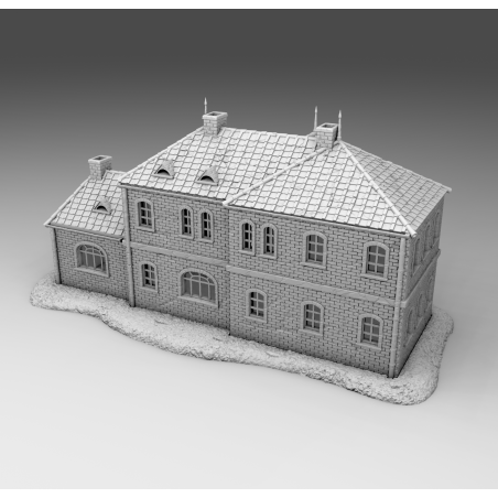 "Ruines WWII - Décors 3D 28mm pour Wargames & Dioramas Historiques"