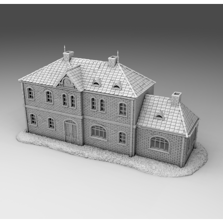 "Ruines WWII - Décors 3D 28mm pour Wargames & Dioramas Historiques"