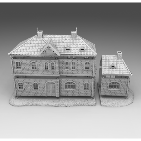 "Ruines WWII - Décors 3D 28mm pour Wargames & Dioramas Historiques"