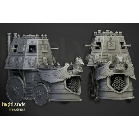 Higland Miniature Sunland - Tank à vapeur toutes optionsHigland Miniature Sunland - Tank à vapeur toutes options