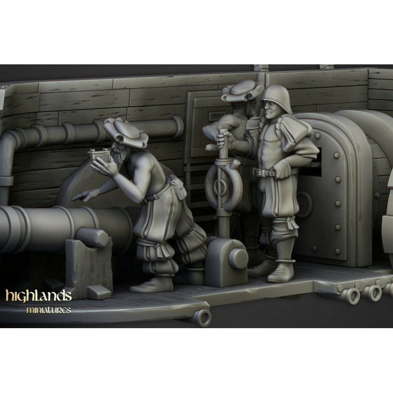 Higland Miniature Sunland - Tank à vapeur toutes optionsHigland Miniature Sunland - Tank à vapeur toutes options