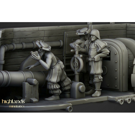 Higland Miniature Sunland - Tank à vapeur toutes optionsHigland Miniature Sunland - Tank à vapeur toutes options