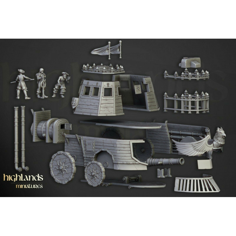 Higland Miniature Sunland - Tank à vapeur toutes optionsHigland Miniature Sunland - Tank à vapeur toutes options