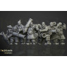 Higlands Miniatures-Ogres Khazarian warriors Armes à feu 