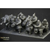 Higlands Miniatures-Ogres Khazarian warriors Armes à feu 