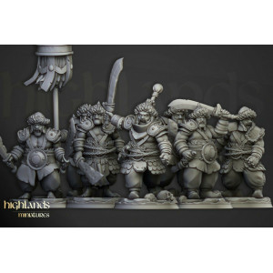 Higlands Miniatures-Ogres Khazarian warriors 