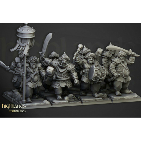 Higlands Miniatures-Ogres Khazarian warriors 