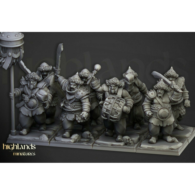Higlands Miniatures-Ogres Khazarian warriors 