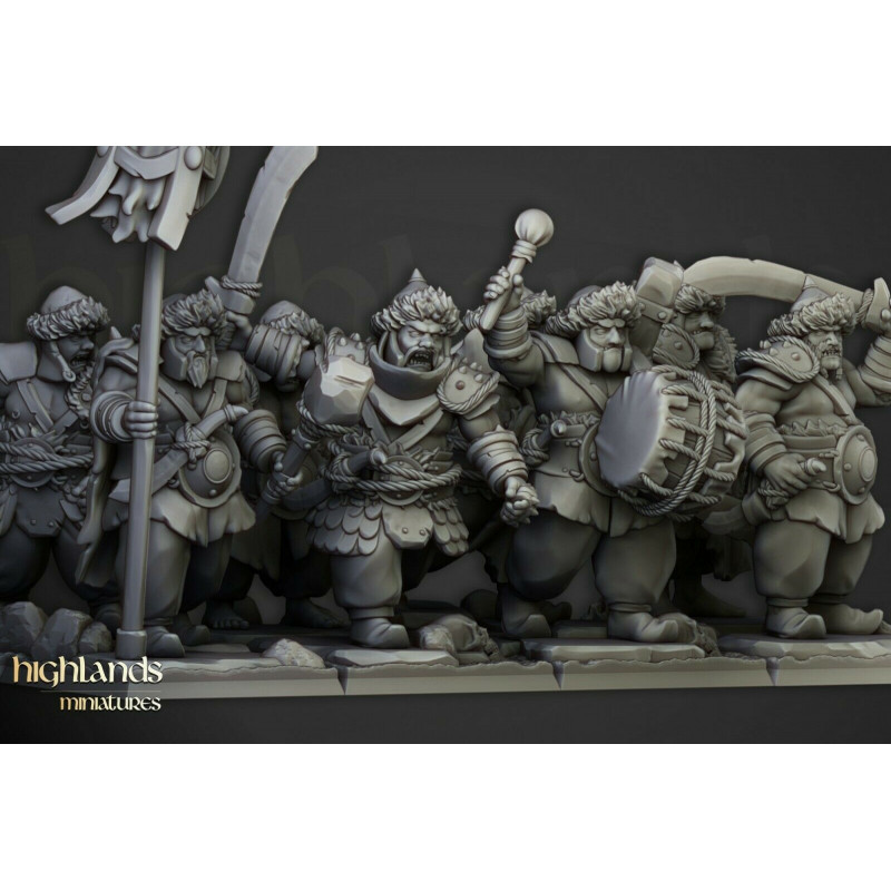 Higlands Miniatures-Ogres Khazarian warriors 