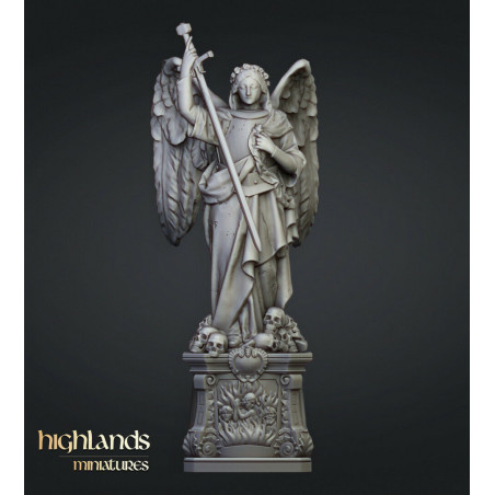 -Décor impréssion 3D Statue de Sainte héléne 