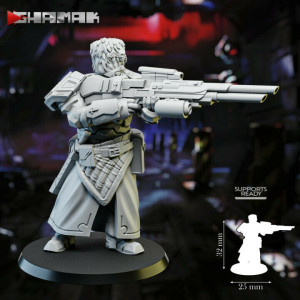 Figurine imprimée 3D Résine pour jeux de figurines Firstborn Special trooper 1