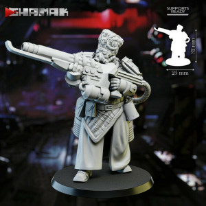 Figurine imprimée 3D Résine pour jeux de figurines Firstborn Special trooper 2