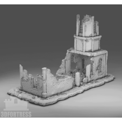 "Ruines WWII - Décors 3D 28mm pour Wargames & Dioramas Historiques" (2)