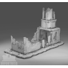 "Ruines WWII - Décors 3D 28mm pour Wargames & Dioramas Historiques"
