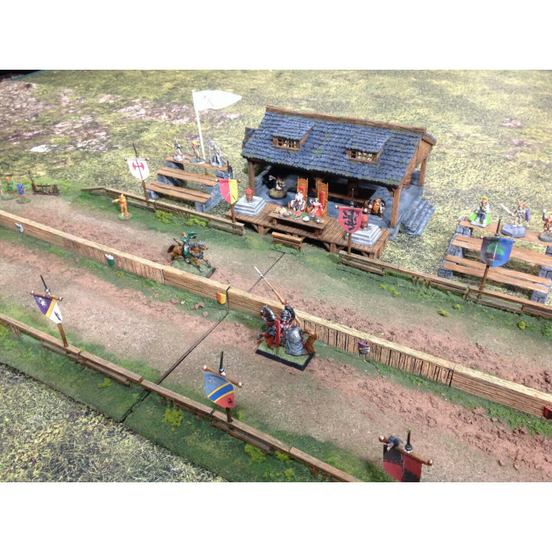 Décors GameScape 3D – Terrain modulaire 28/32 mm en filament

