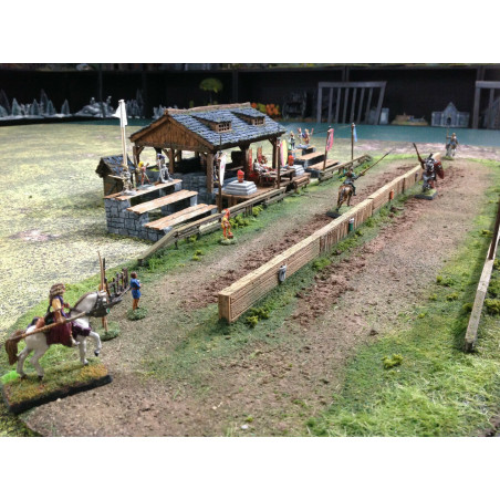Décors GameScape 3D – Terrain modulaire 28/32 mm en filament

