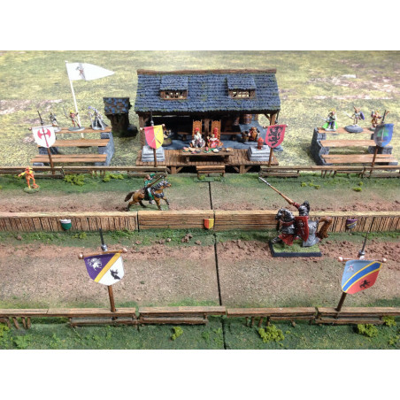 Décors GameScape 3D – Terrain modulaire 28/32 mm en filament

