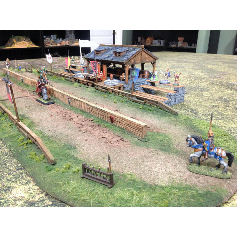 Décors GameScape 3D – Terrain modulaire 28/32 mm en filament

