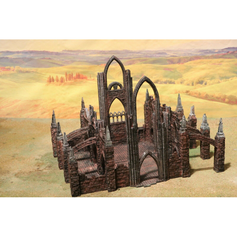 Décors GameScape 3D – Terrain modulaire 28/32 mm en filament


