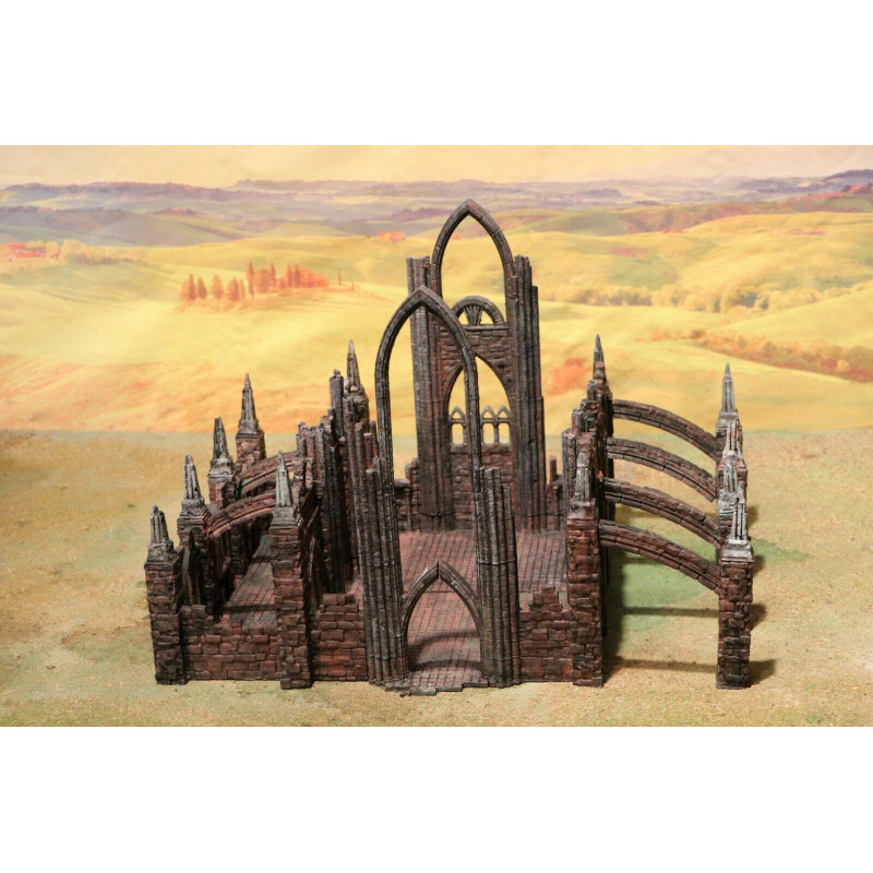 Décors GameScape 3D – Terrain modulaire 28/32 mm en filament

