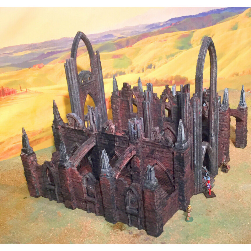 Décors GameScape 3D – Terrain modulaire 28/32 mm en filament

