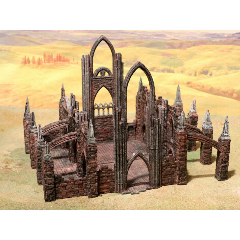 Décors GameScape 3D – Terrain modulaire 28/32 mm en filament

