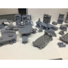 Décors GameScape 3D – Terrain modulaire 28/32 mm en filament

