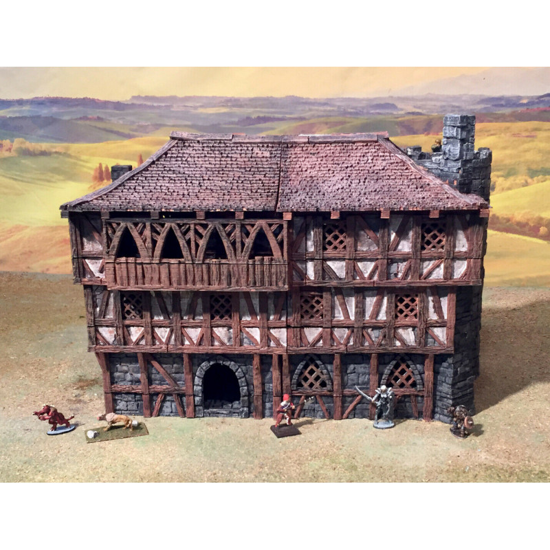 Décors GameScape 3D – Terrain modulaire 28/32 mm en filament

