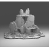 "Ruines WWII - Décors 3D 28mm pour Wargames & Dioramas Historiques"