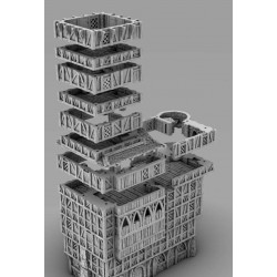 Décors GameScape 3D – Terrain modulaire 28/32 mm en filament

