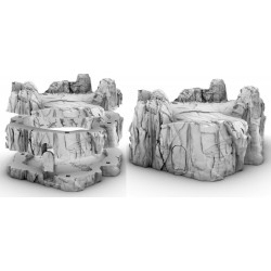 Décors GameScape 3D – Terrain modulaire 28/32 mm en filament

 (2)