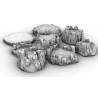 Décors GameScape 3D – Terrain modulaire 28/32 mm en filament

