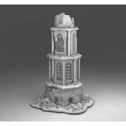 "Ruines WWII - Décors 3D 28mm pour Wargames & Dioramas Historiques"