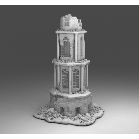 "Ruines WWII - Décors 3D 28mm pour Wargames & Dioramas Historiques"