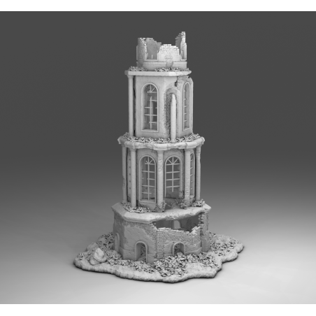 "Ruines WWII - Décors 3D 28mm pour Wargames & Dioramas Historiques"