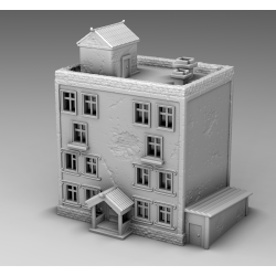 "Ruines WWII - Décors 3D 28mm pour Wargames & Dioramas Historiques"