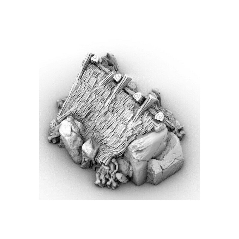Décors GameScape 3D – Terrain modulaire 28/32 mm en filament

