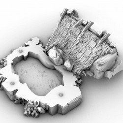 Décors GameScape 3D – Terrain modulaire 28/32 mm en filament

 (2)