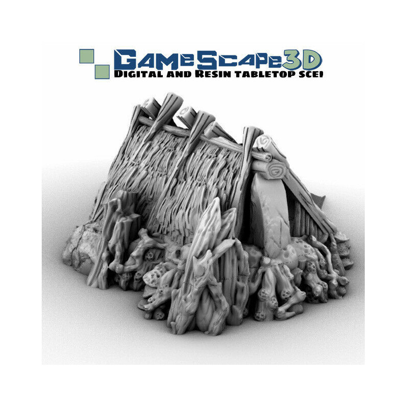 Décors GameScape 3D – Terrain modulaire 28/32 mm en filament


