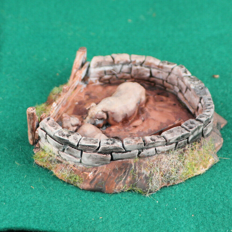 Décors GameScape 3D – Terrain modulaire 28/32 mm en filament

